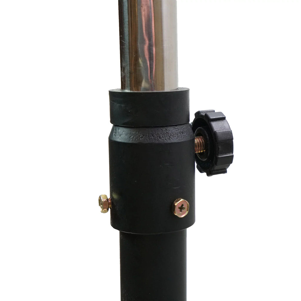 Pedestal Adjustable Industrial - Northlight Oscillating 3-Speed 30" Fan Black