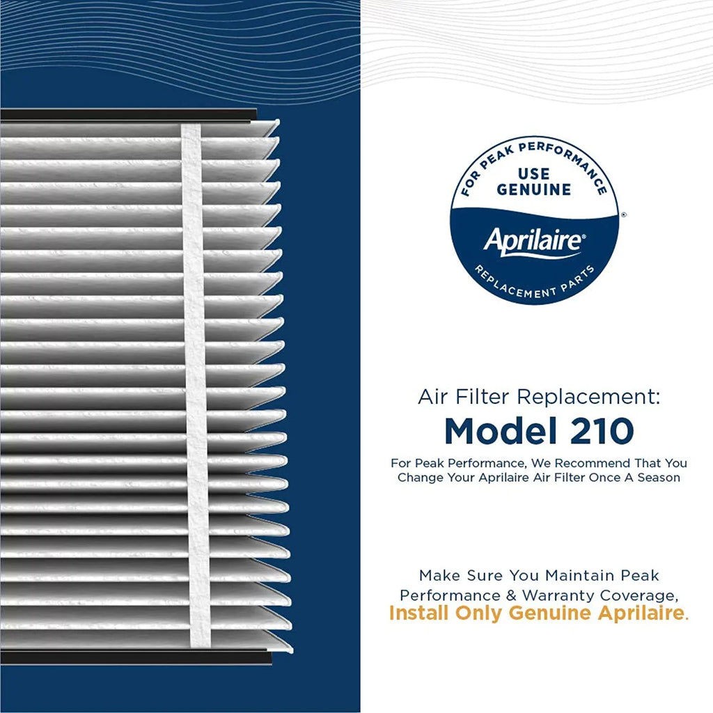 11 (Pack Filter Air Aprilaire of Purifiers, Air Clean Replacement Aprilaire Home Whole Dust MERV Air for 1) 210 Filter,