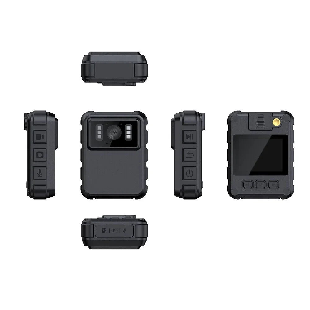 Night Video IR JLLOM Audio and Camcorder Vision DVR Mini Police Camera - Body with 1080P