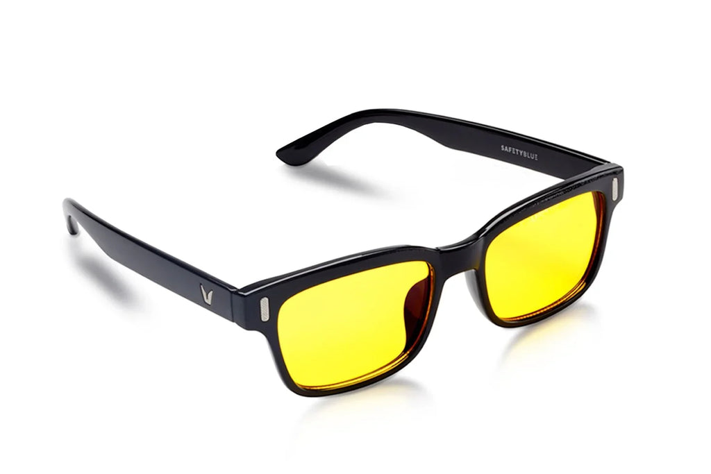 Glasses Yellow Retro Screen (Unisex) Computer Savior