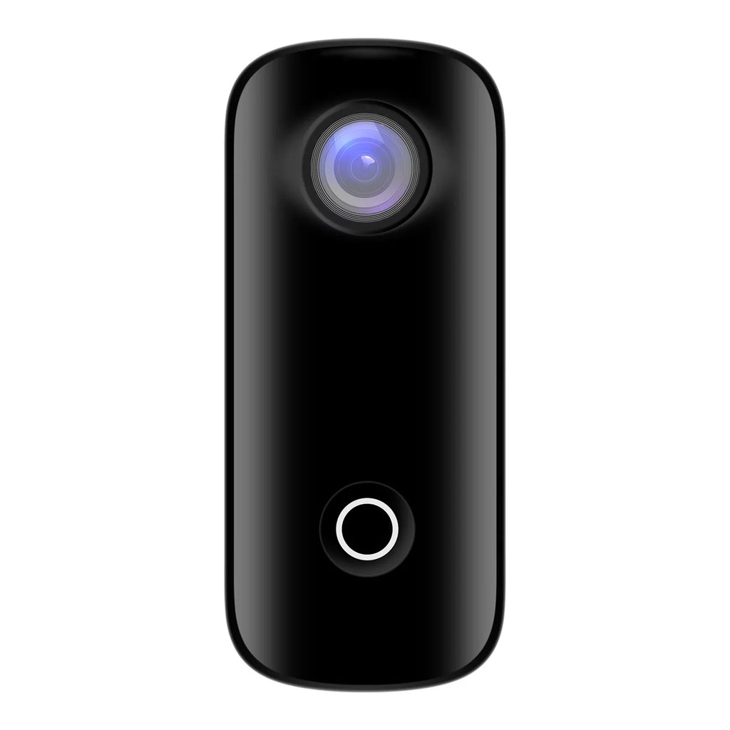 Connection Built-in Body Sharing C100 Digital with Clip APP WiFi Liquidproof Back SJCAM Magnetic Action Case 30M Video Battery 1080P30fps Liquidproof Lanyard
