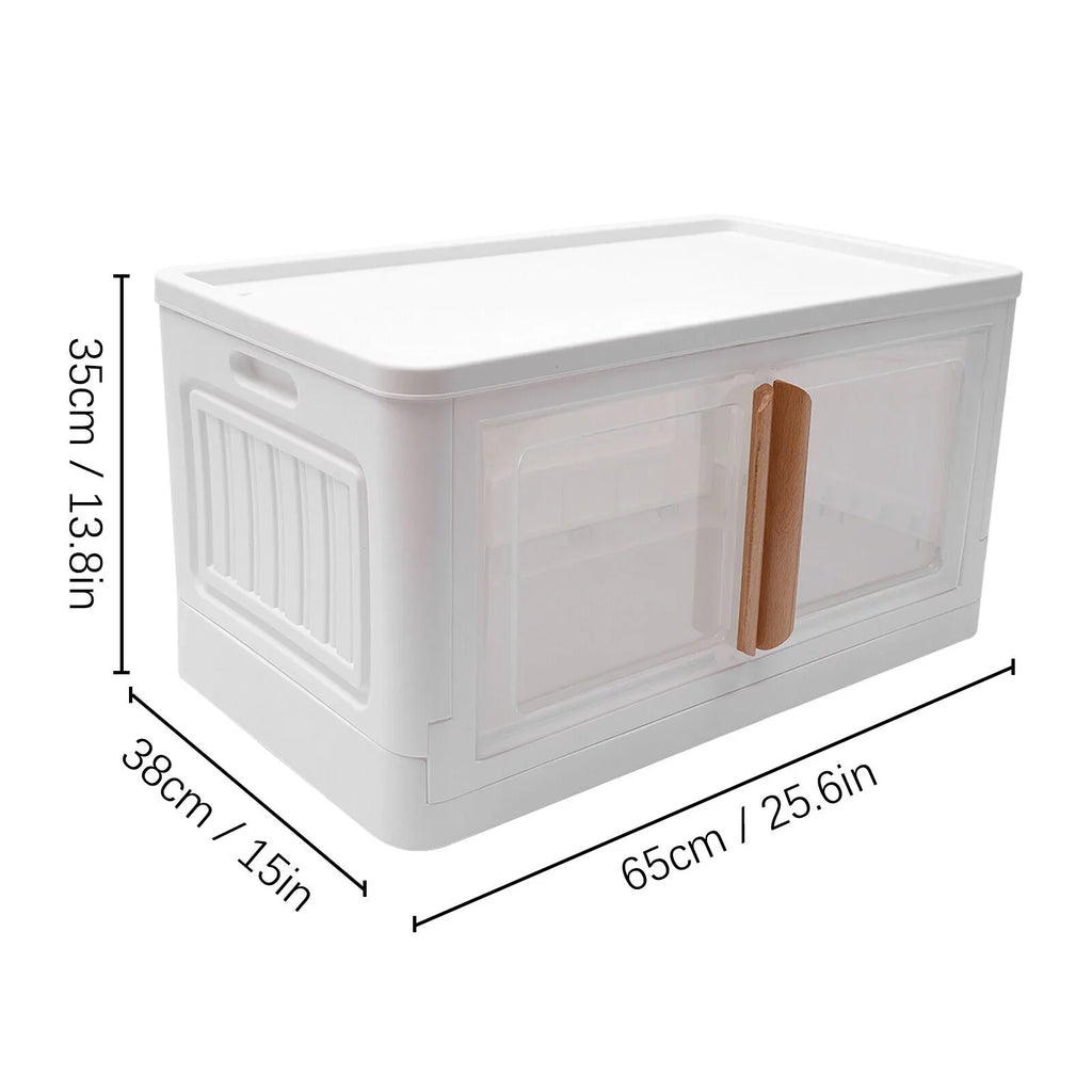 Organizer Storage Box Stackable Closet Car Dorm Collapsible Organizer Plastic