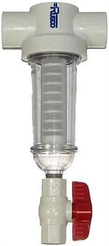 Mesh 100 / Liquid Inch Spin Screen Filter With One Sediment Vu-Flow Rusco Down Replacement Additional
