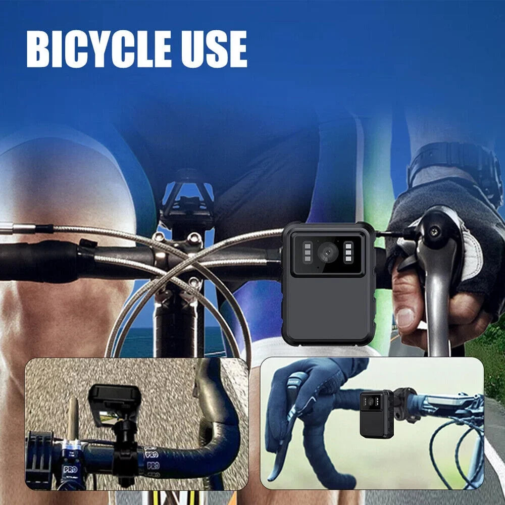 Night Video IR JLLOM Audio and Camcorder Vision DVR Mini Police Camera - Body with 1080P