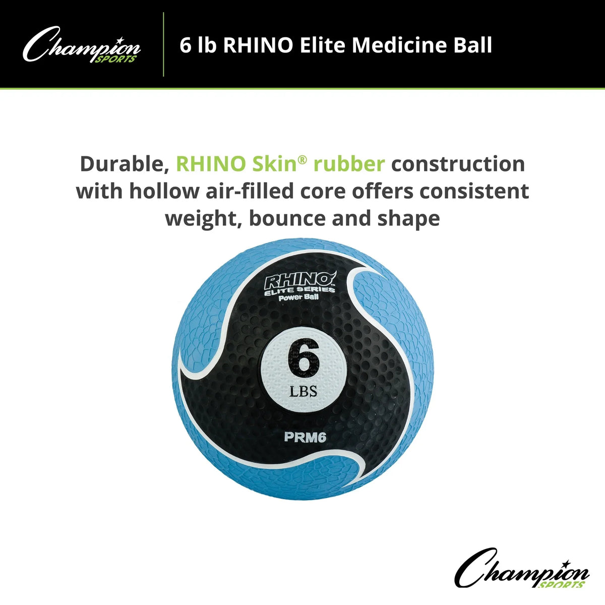 Ball Sports Champion Rhino® 6lb Medicine Elite
