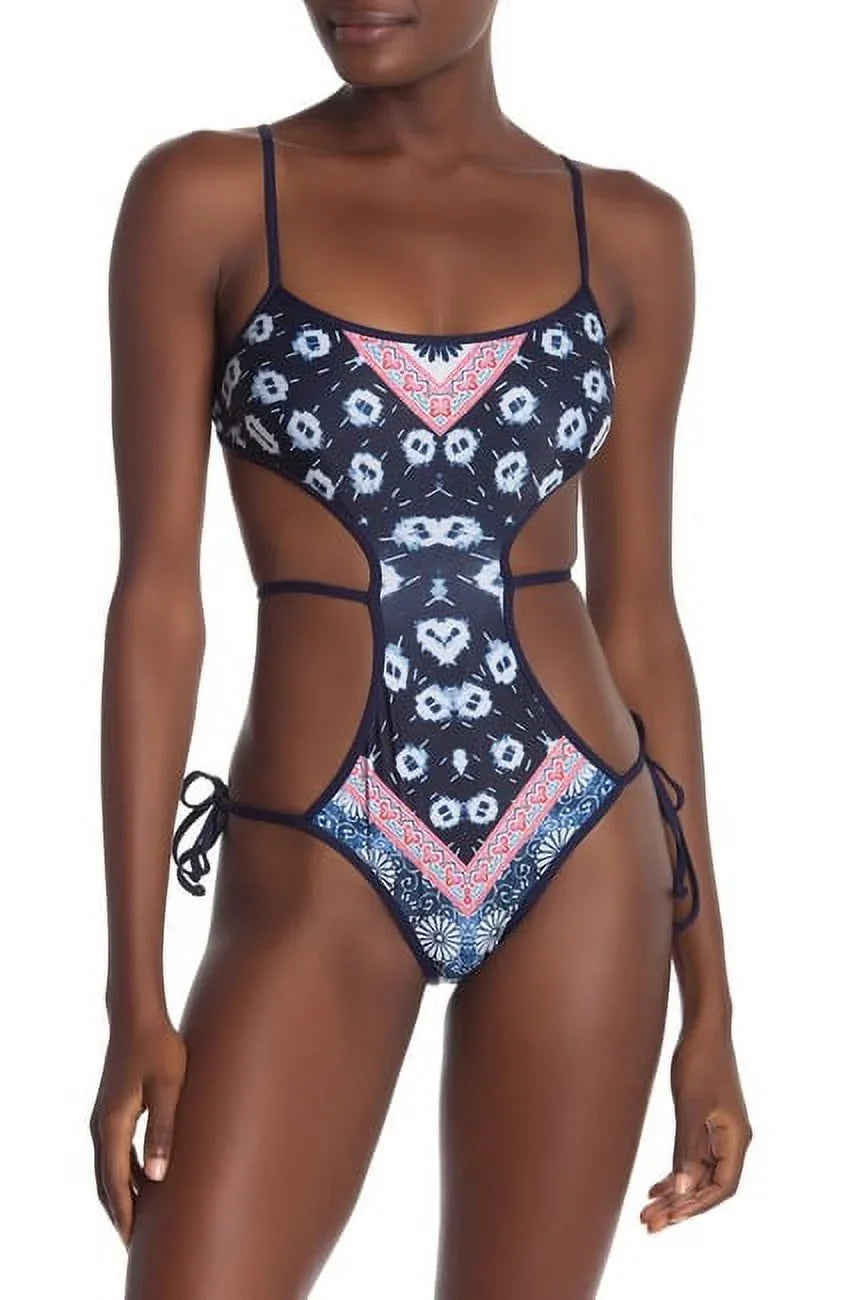 4 SO US One Piece L*Space Printed BATIK CHIC Ludlow Swimsuit,