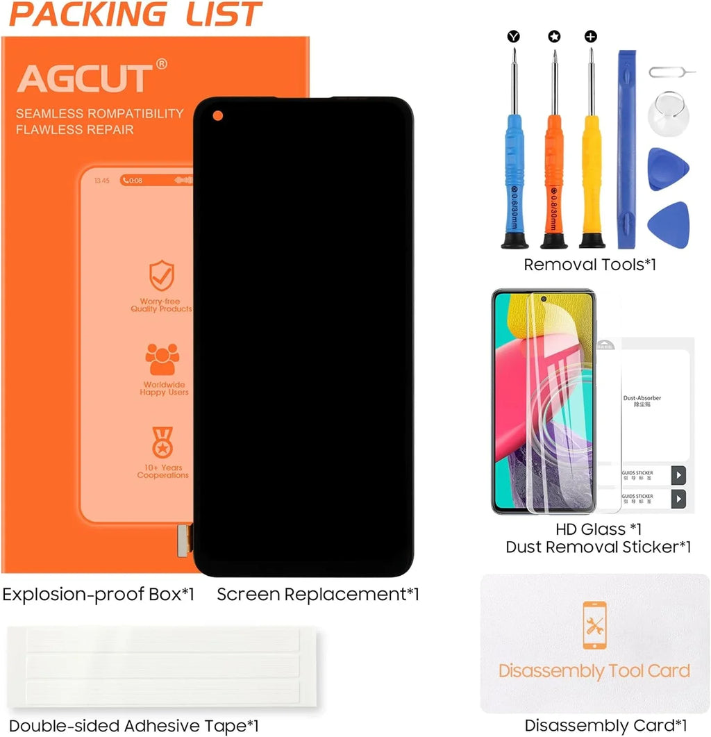 Oneplus (Support Part KB2001 KB2000 Fingerprint) 5G 8T+ Digitizer Repair Replacement KB2003 LCD Display Screen 8T KB2005 Touch Assembly for OLED Screen