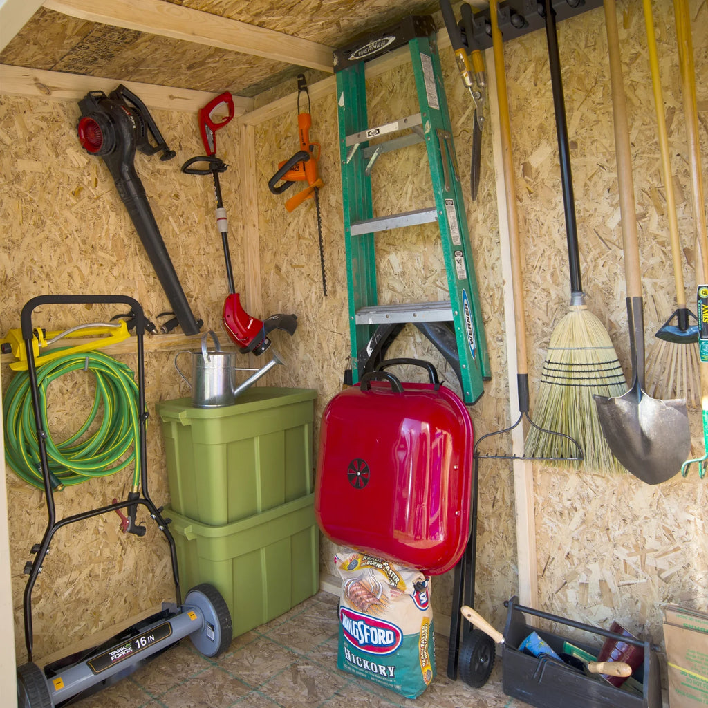 Shed 4 ft. ft. Home 8 Fremont Lean-To Storage Handy Products x