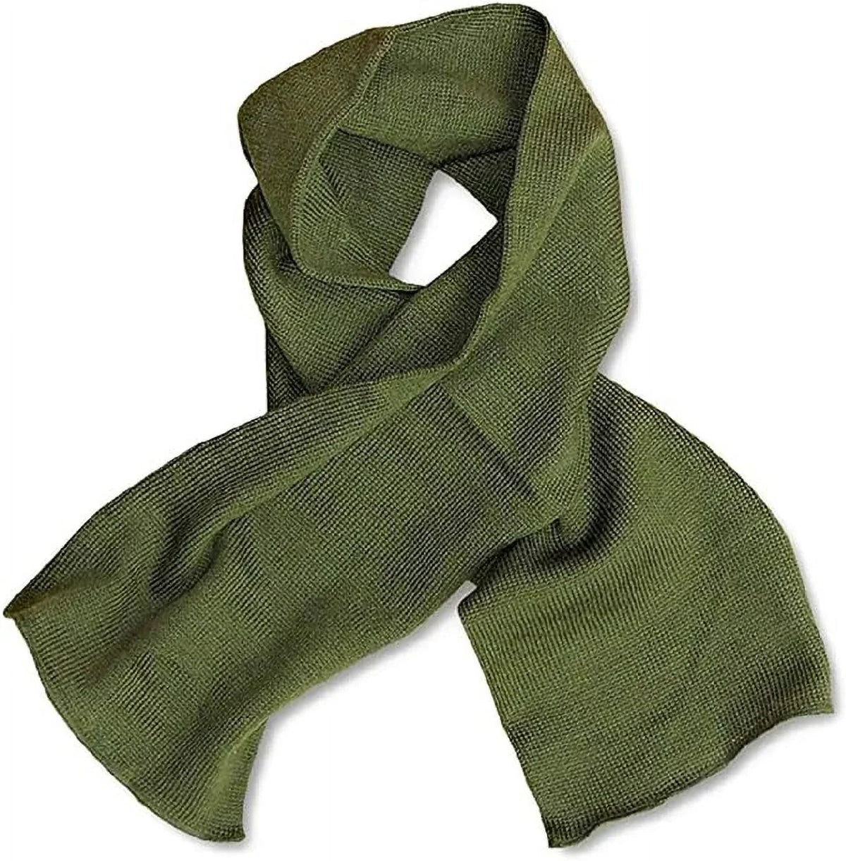 Government Drab, 55" Olive Military Wool length Scarfs Issue GI