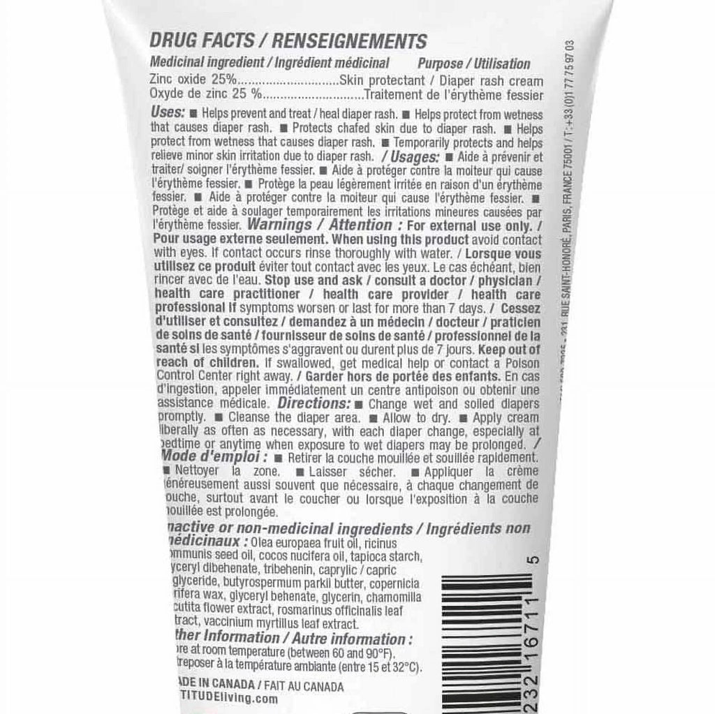 (2,6 Cream Moisture, Tested Prevents Dermatologist VERIFIED, EWG Diaper Cream , leaves Hypoallergenic, Diaper Zinc Fluid Blocks Rash Ounce) , ATTITUDE Natural Irritation Baby and Fragrance-Free ,
