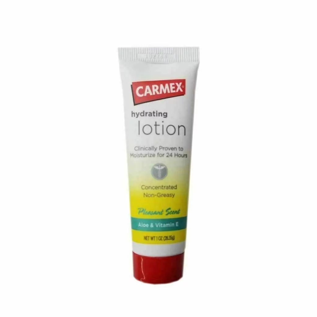 Carmex with and Vitamin Ounce Lotion 1 Hydrating Aloe NEW E