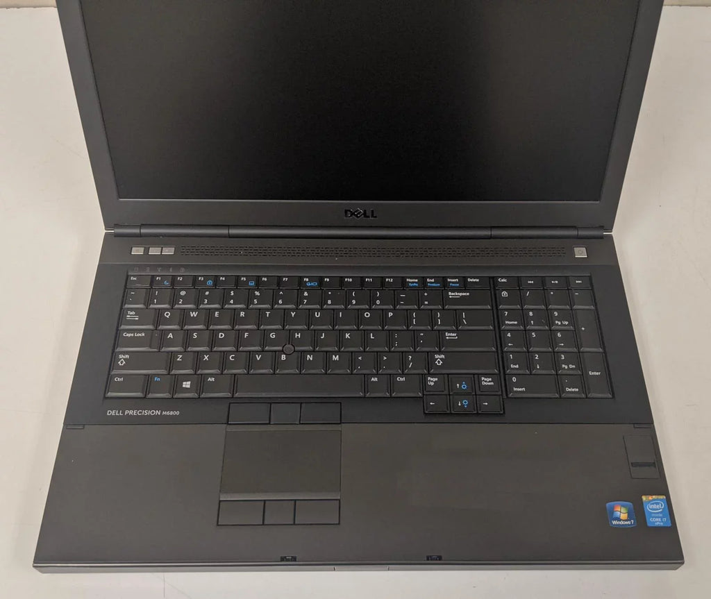 Hard Used Laptop Home Graphics Quad Core 2.7GHz Drive Solid 16GB Memory i7 10 256GB Dell Windows M6800 Gaming Core State Nvidia