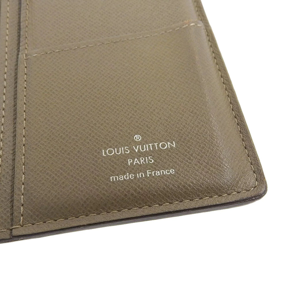 Portefeuille (Good) LOUIS VUITTON Long Brother Louis Pre-Owned M32807 Ural Vuitton Wallet Taiga Bifold