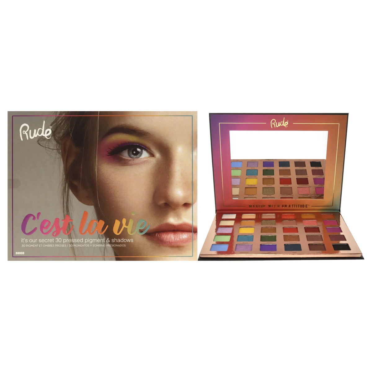 Eyeshadow oz Eye Rude La , Shadow Palette Vie Cest Cosmetics 1.13 30