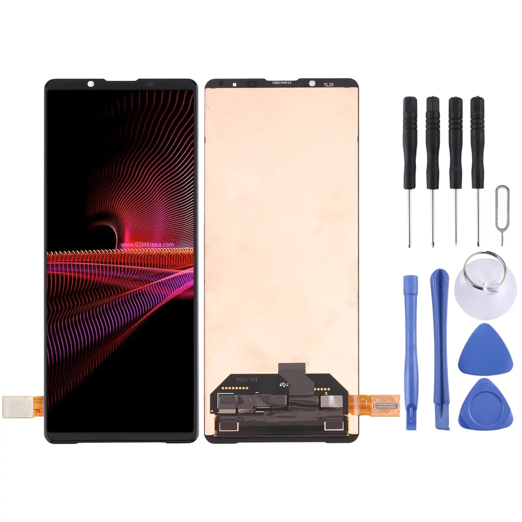 Repair Screen Xperia For Assembly OLED Sony Original Cellphone Digitizer 1 LCD III Full Parts with
