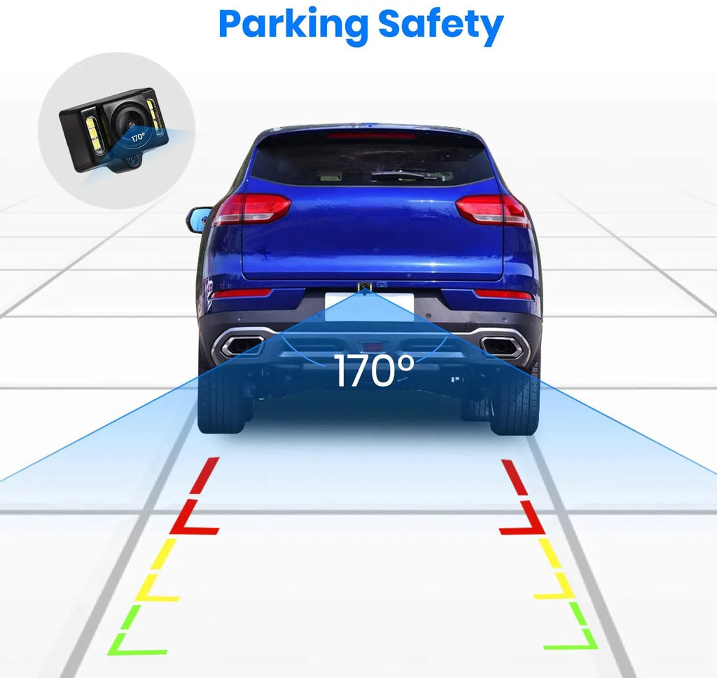 Vehicles View Auto-Vox Wireless Mirror Trucks, Night (T1400U) Super Backup for Camera Oem Reversing Backup Look Camera System Car Vision Rear for Camera