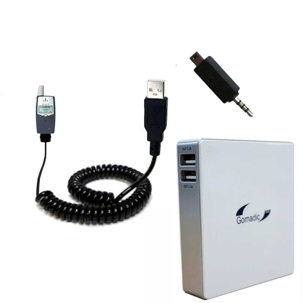 Charger Capacity Technology Portable TipExchange with Sony the for Gomadic T39 External T39m Battery Ericsson Pack - Rechargeable suitable High