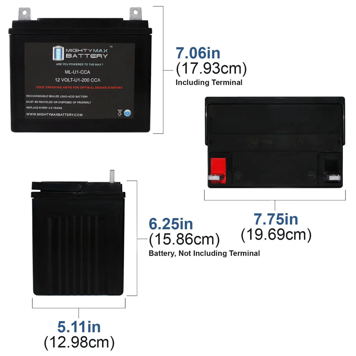 Battery 0Turn Mower Bobcat 942407H 200CCA Fastcat 12V Pro for ML-U1