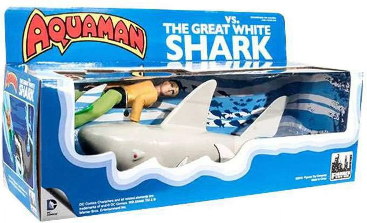 DC man Action Vs. White Retro Retro The Shark Great Figure