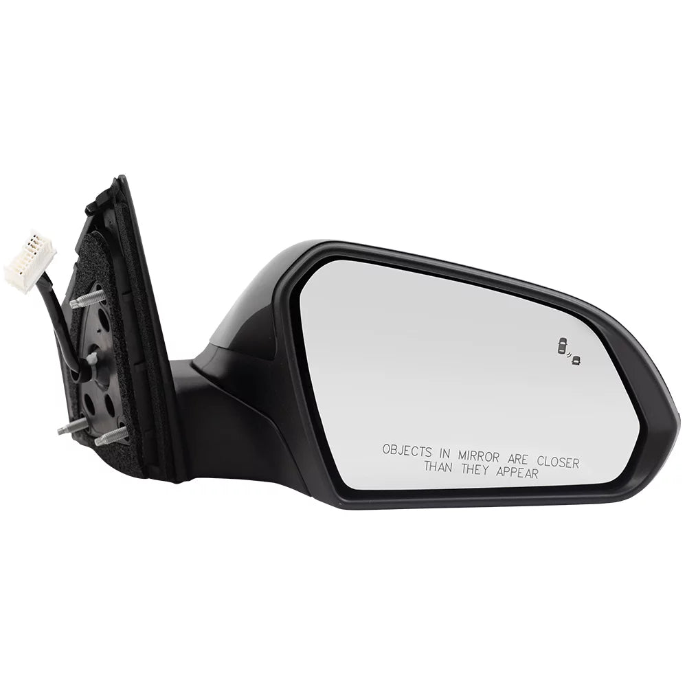 Detection View Sonata Power Brock Side 2018 Spot fits replaces Passengers HY1321237 87620C2580 Replacement Blind w/ Mirror