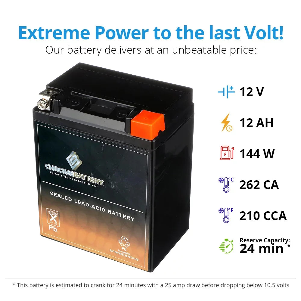 Suzuki Motorcycle 1991 Battery Ls650 Savage Ytx14Ahl-Bs For 650Cc S40