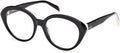 / Shiny EP Pucci Emilio Black 004 Eyeglasses 5223 Black/Monocolor