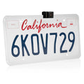 Plate - License (Black) Night with BOYO Camera Active Concealed Parking and Vision s Backup VTL17IRTJ