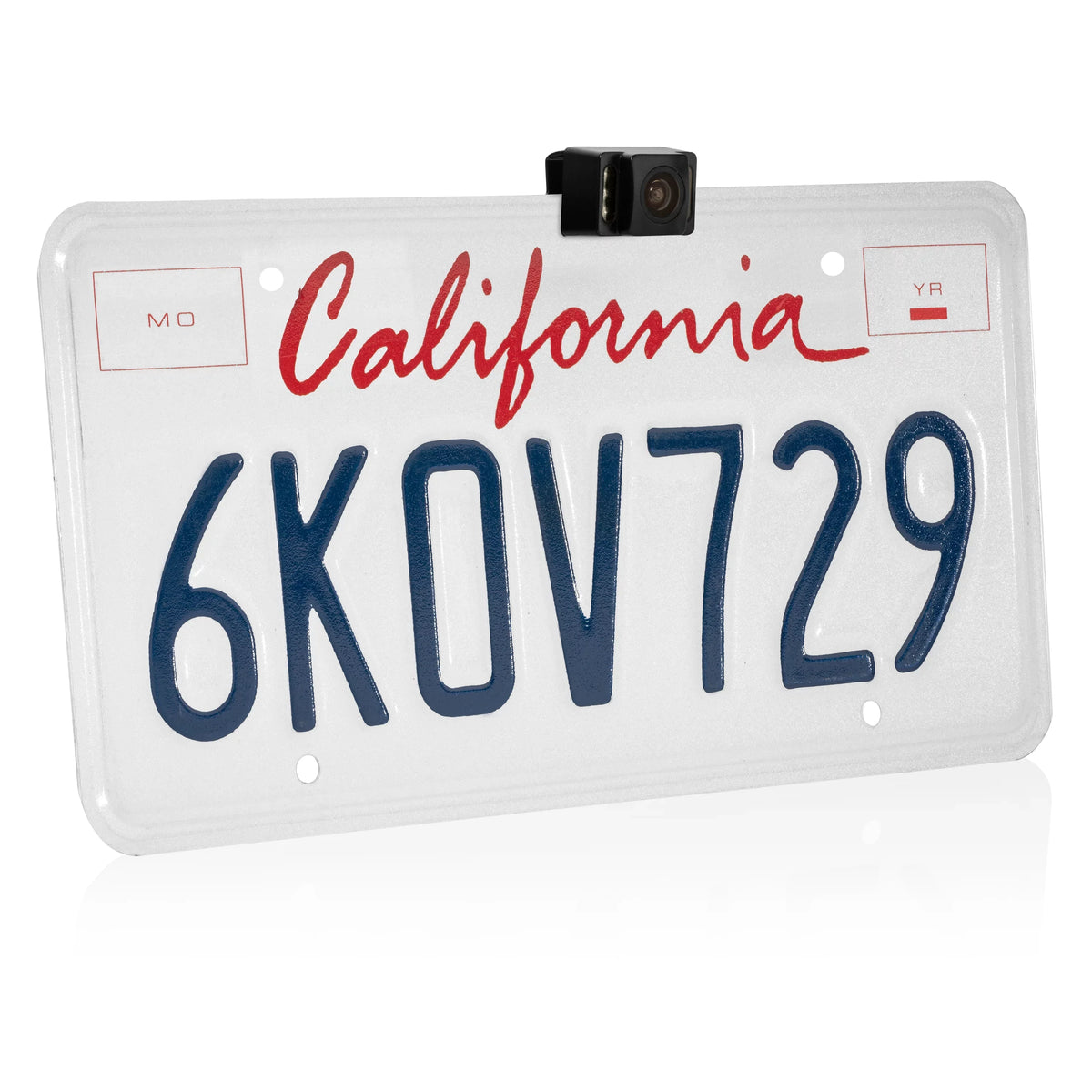 Plate - License (Black) Night with BOYO Camera Active Concealed Parking and Vision s Backup VTL17IRTJ