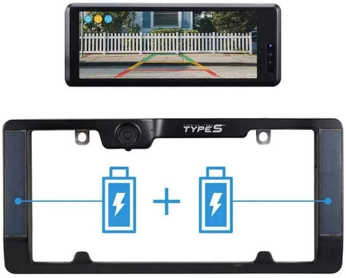 Items - - view rearview camera screen - - Touring display Rear system Type S 6.8" touch -