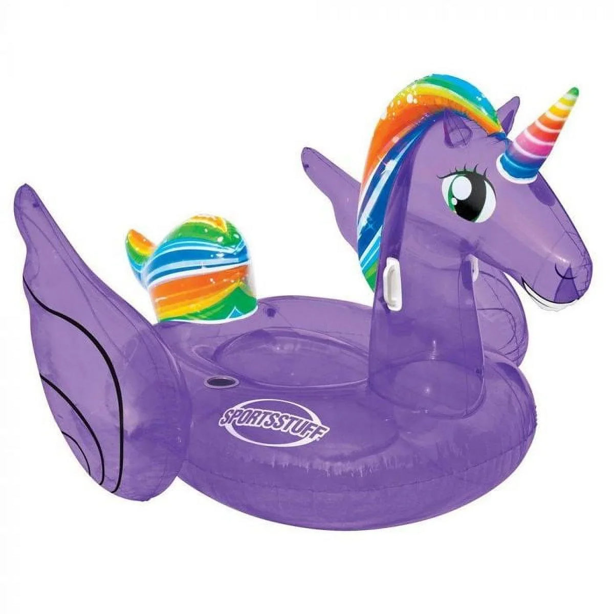 Airhead in. Inflatable AHPF3020 x Unicorn Pool Magical 74 Purple Float, 83