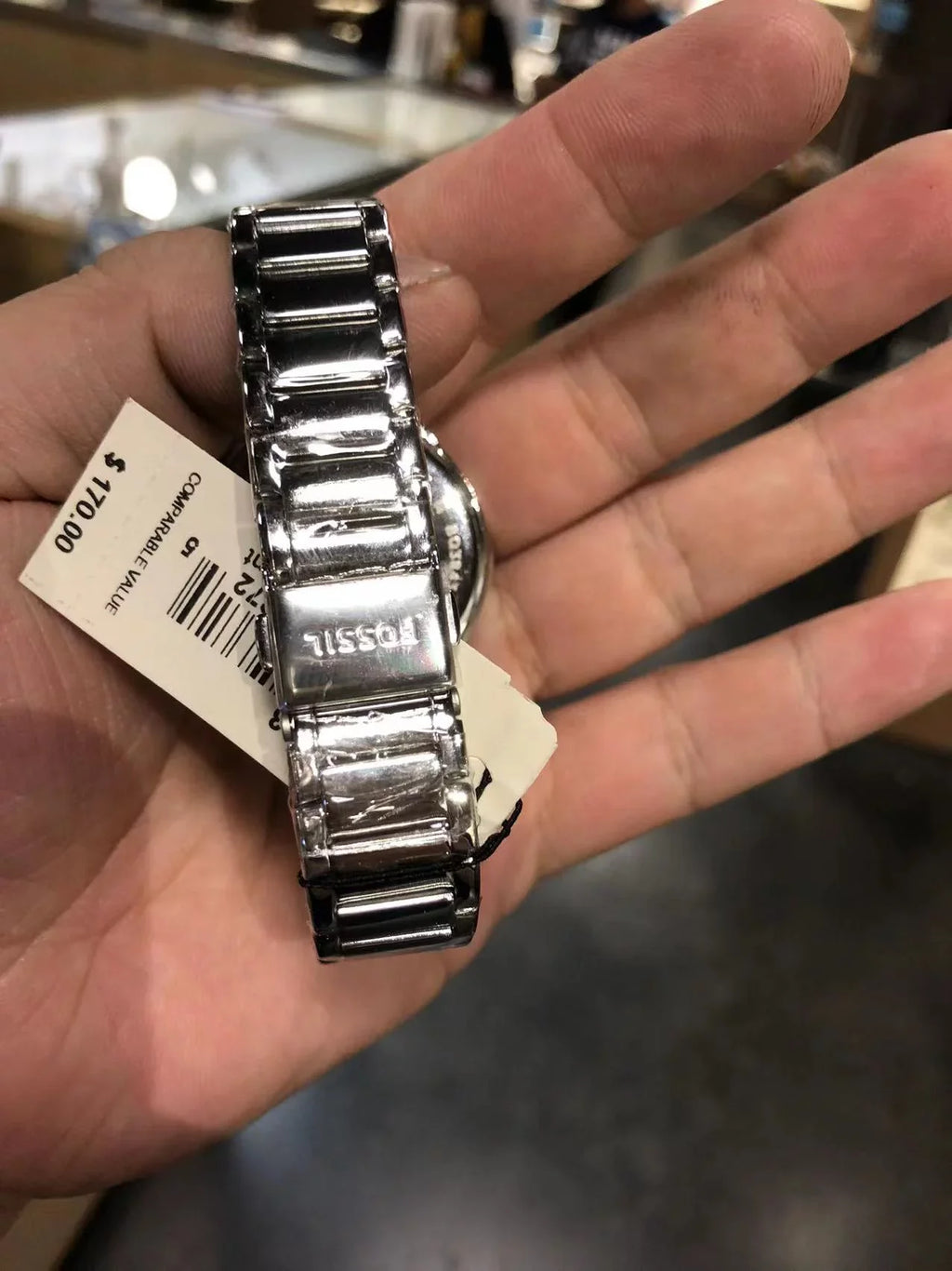 Watch Ashtyn Steel Stainless Three-Hand Fossil BQ3843 Date